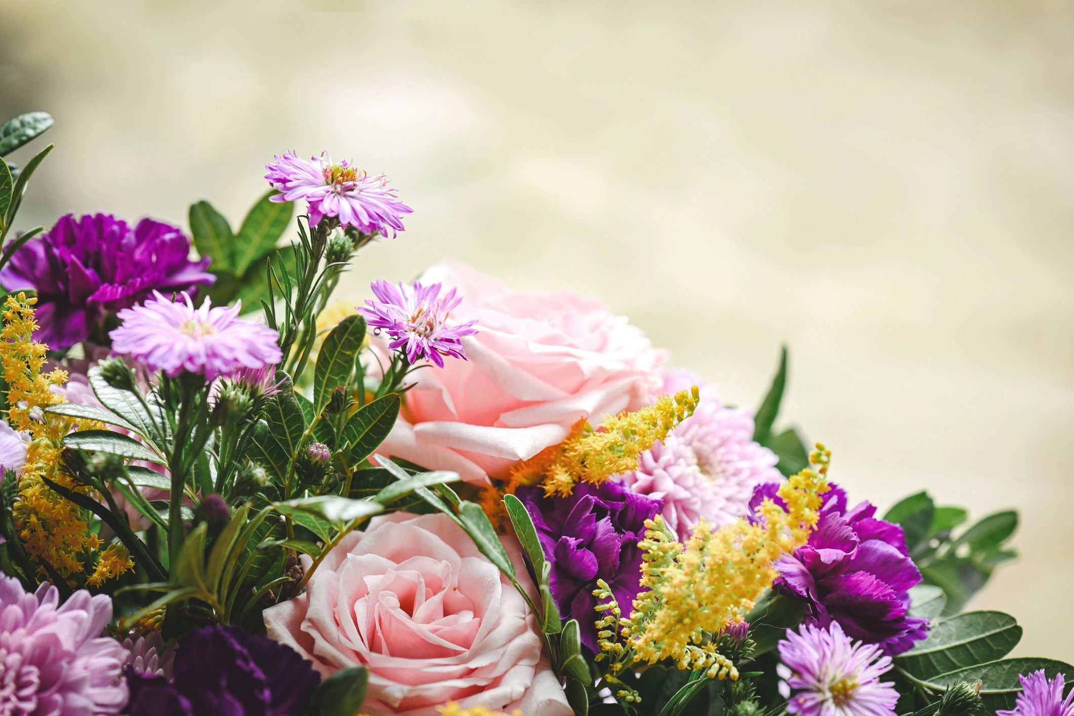 Bouquet of beautiful flowers